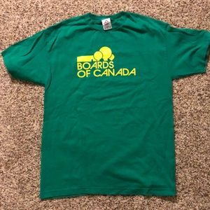 Mens M Green Boards of Canada Tee